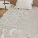 「睡楽上布（すいらじょうふ） 」 ●リネン敷きパッド 国産・高品質リネン100％  セミダブルサイズ 120×205cm