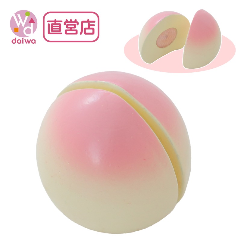 サックリミニ食材　もも　(木のおもちゃ　ままごと)