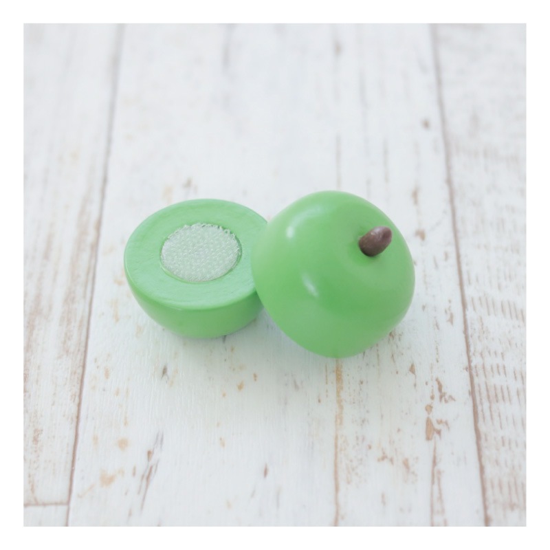 《presentいちご付き》名入れ付き・包丁屋さんAセット　(木のおもちゃ　ままごと)