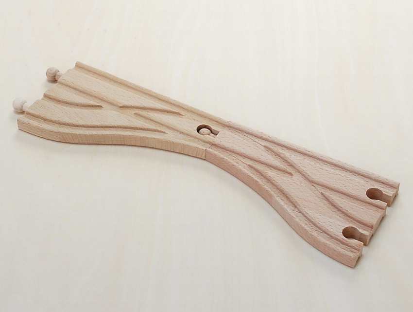 2ウェイ　C-ｔｙｐe　木のおもちゃ（木製汽車レール）