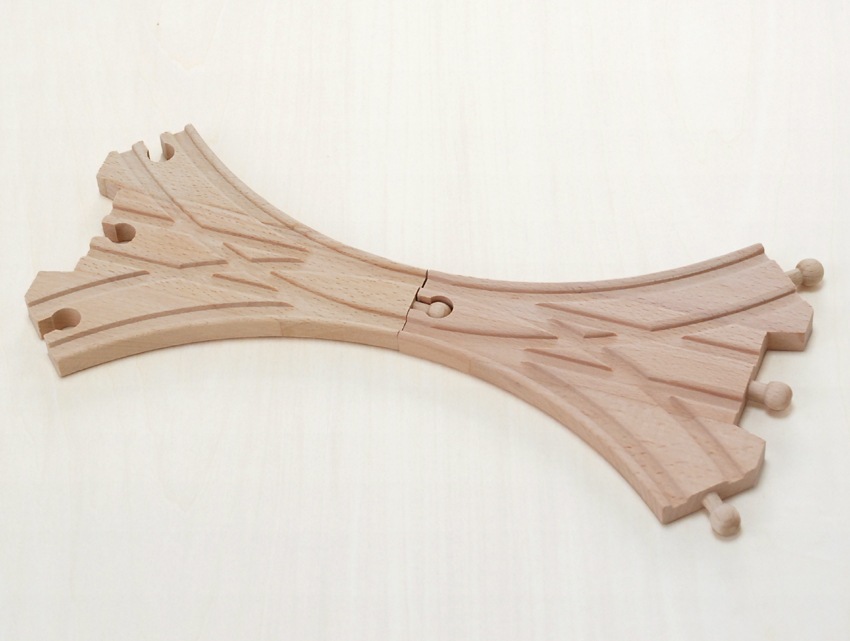 3ウェイ　木のおもちゃ（木製汽車レール）