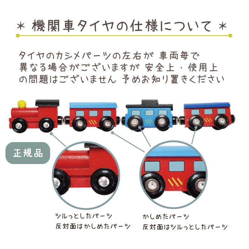 OUTLET　汽車レールセット　スタンダード（木のおもちゃ　汽車レール）