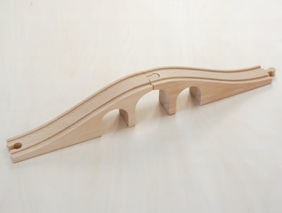 トンネル坂 木のおもちゃ(木製汽車レール)