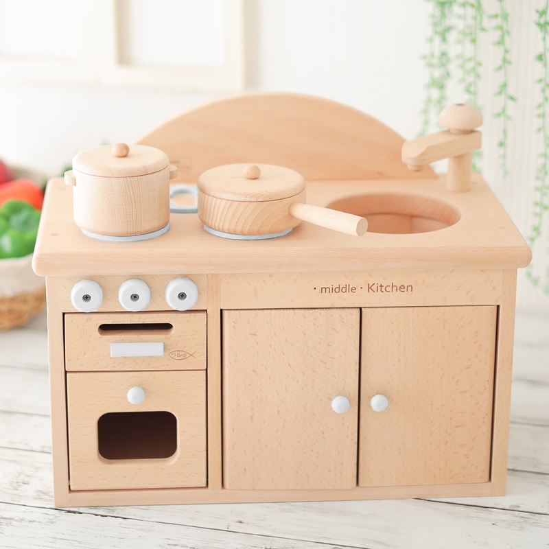 OUTLET《カラー》ミドルキッチンセット《専用BOX*ラッピング不可》