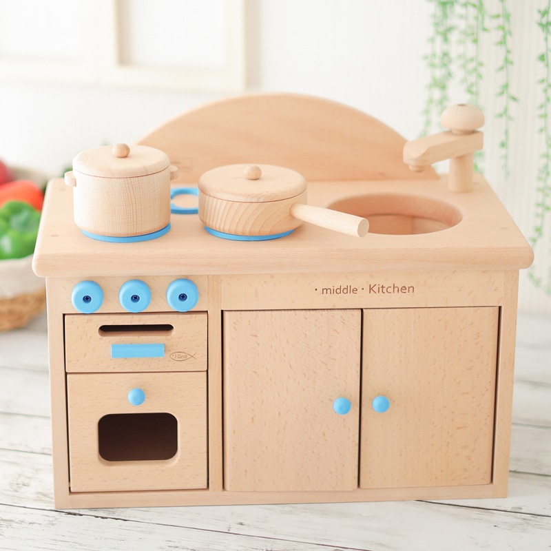 OUTLET《カラー》ミドルキッチンセット《専用BOX*ラッピング不可》