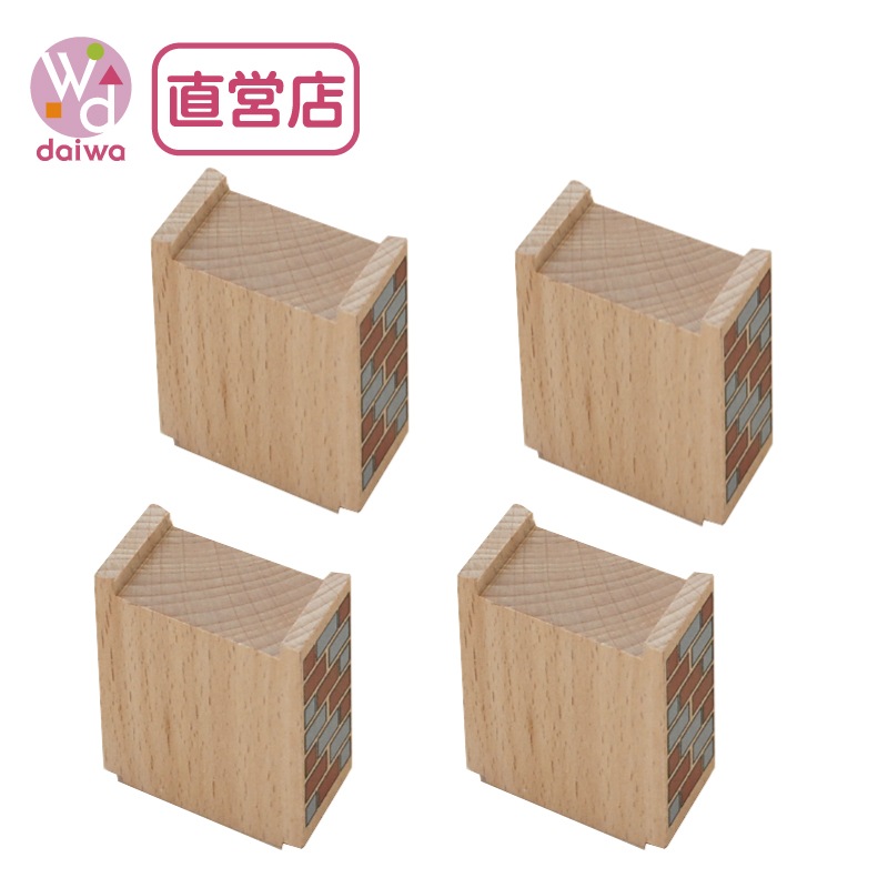 橋げた　木のおもちゃ（木製汽車レール）