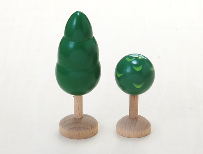 木セット　木のおもちゃ（木製汽車レール）