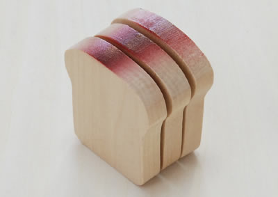 《presentいちご付き》包丁屋さん Cセット (木のおもちゃ ままごと)