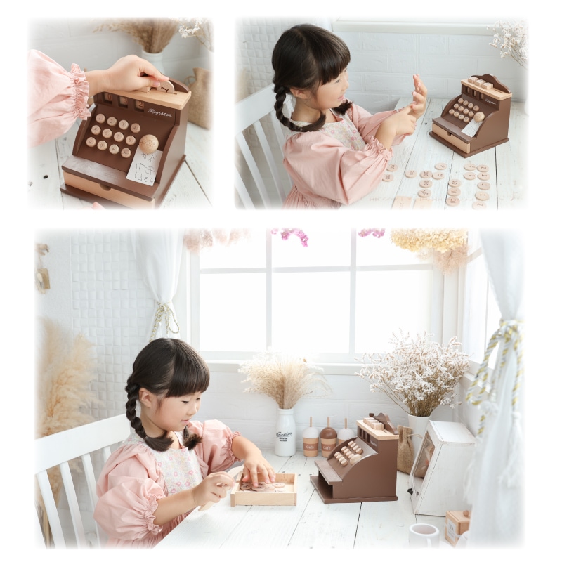 OUTLET【コラボ商品】アンティーク風*レジスター《専用BOX*包装不可》