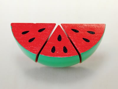 《presentいちご付き》包丁屋さん Cセット (木のおもちゃ ままごと)