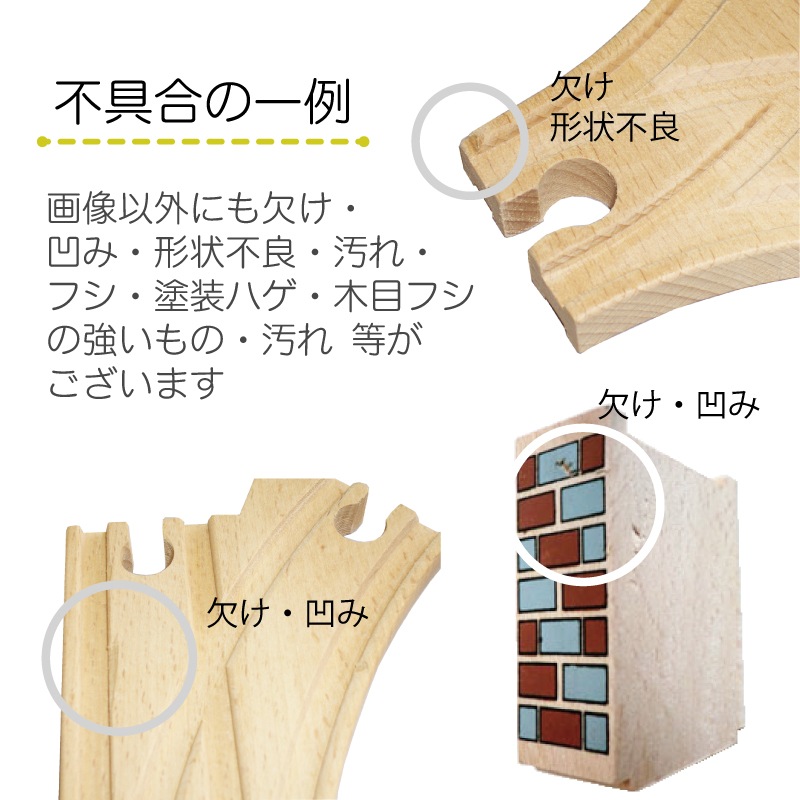 OUTLET 汽車レールセット アドバンス《専用BOX*包装不可》　（木のおもちゃ　汽車レール）