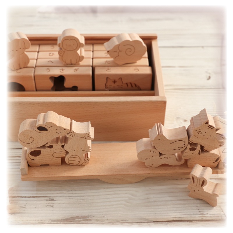 OUTLET TsumiTsumiシーソー〈干支〉《専用BOX*ラッピング不可》