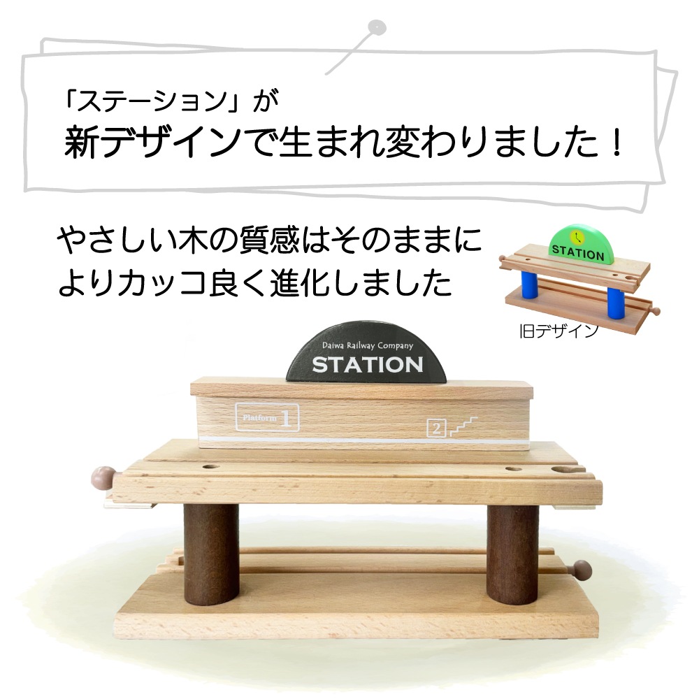 ﾄﾚｲﾝｽﾄｯﾌﾟpresent付き！NEWステーション