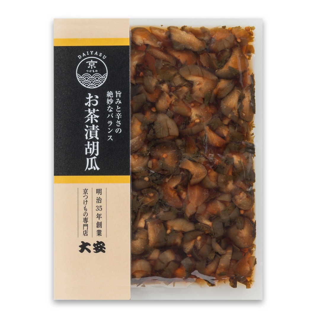 お茶漬胡瓜 123ｇ入 京都 漬物 大安