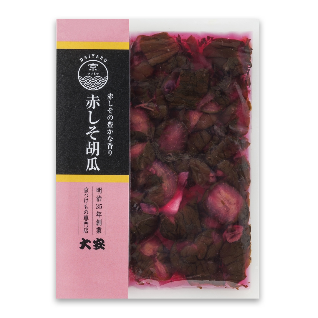 赤しそ胡瓜 まとめ買いセット（100ｇ入×10袋） 京都 漬物 大安