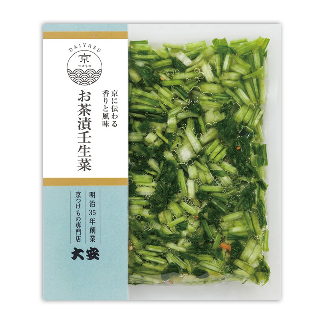 お茶漬壬生菜　100ｇ入 京都 漬物 大安
