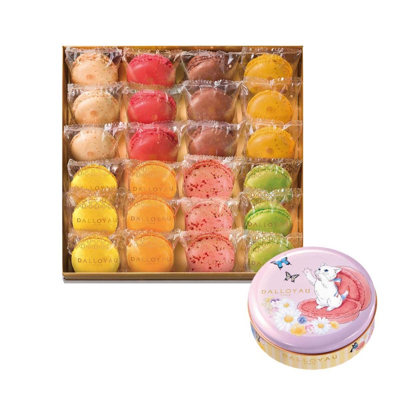 季節のマカロン入り詰め合わせ(24個入)+サブスクケース(野あそび)