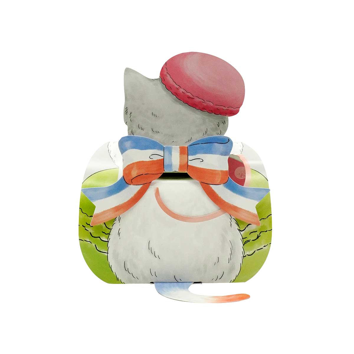 猫型ニャカロン グリーン