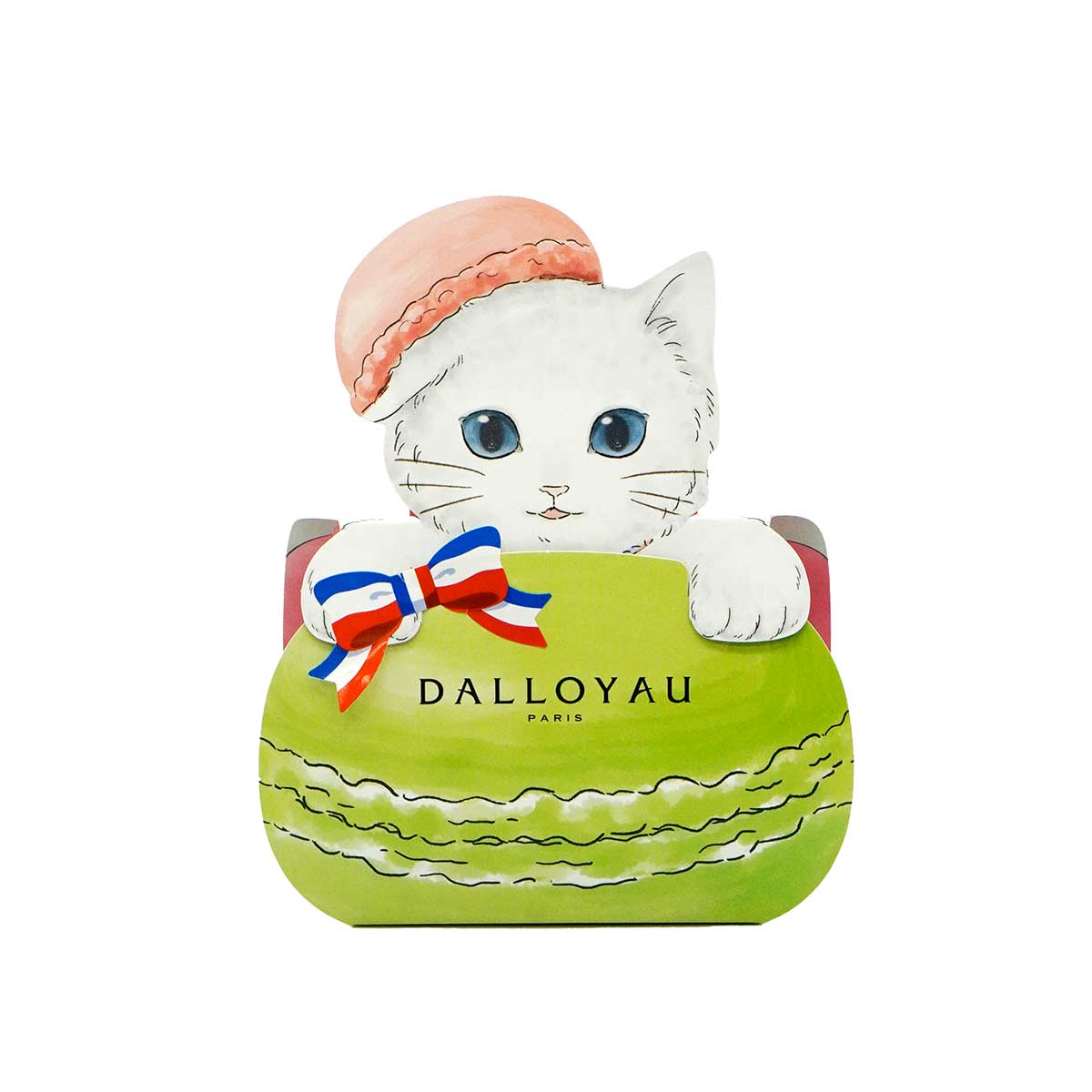 猫型ニャカロン グリーン