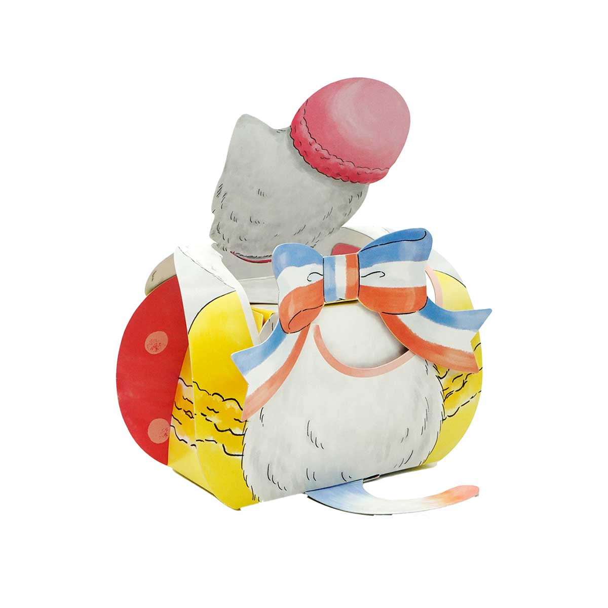 猫型ニャカロン イエロー