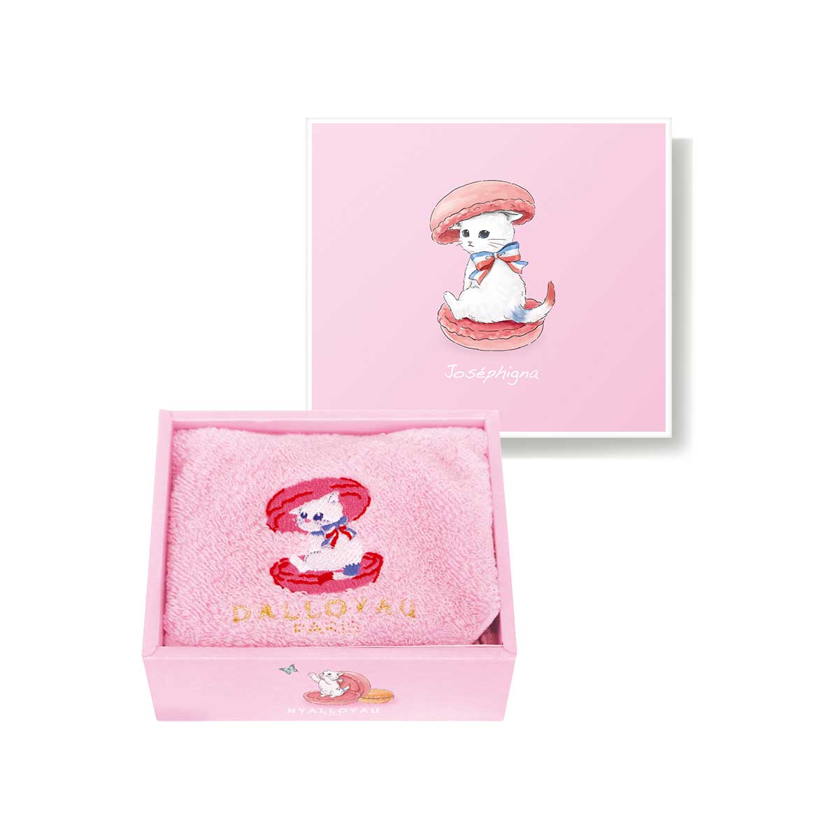 今治タオルハンカチ フランボワーズピンク