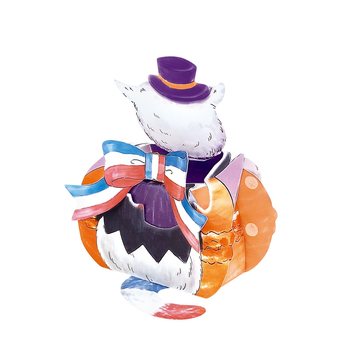 ハロウィン 猫型ニャカロン