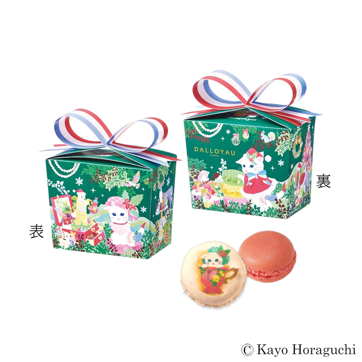 ノエル ニャカロン詰め合わせ（2個入）ヴェール