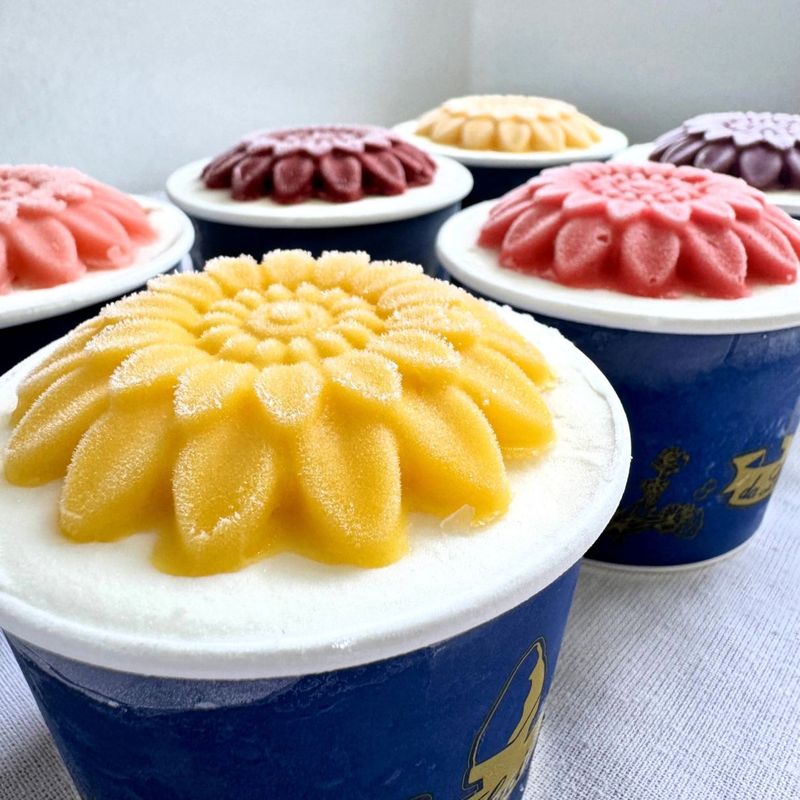 カップアイスケーキ<br>フラワーダリアセット【送料別途】