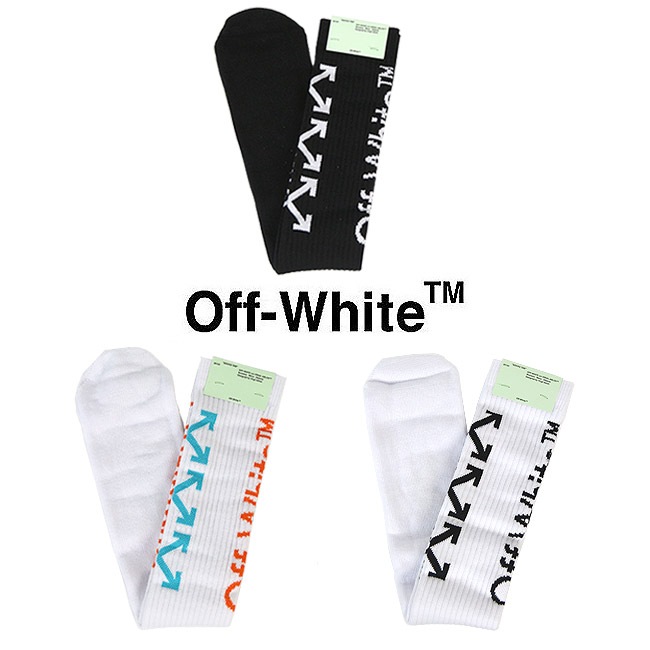 OFF-WHITE オフホワイト ソックス ARROWS MID SOCKS 靴下(全3色) 【OMRA001E19120034-OMRA001F19120031】