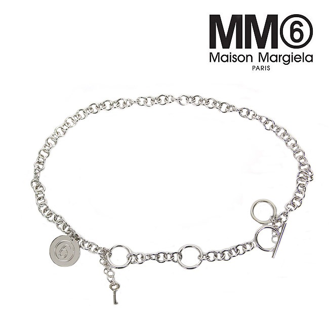 MM6 MAISON MARGIELA ベルト ネックレス エムエムシックス メゾン 【一部予約販売】 ネックレス マルジェラ MM6 ネックレス