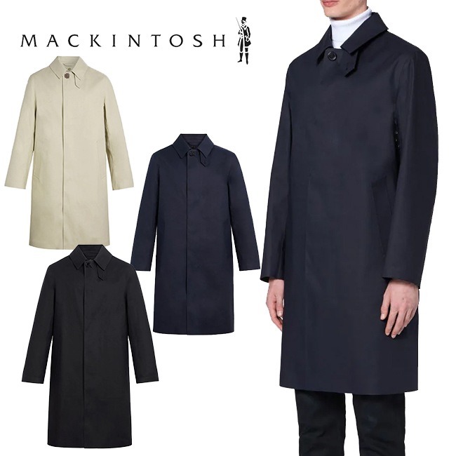 マッキントッシュ コート MACKINTOSH DUNKELD ダンケルド ゴム引き コットン ステンカラーコート メンズ コットン 【GR-1001D】