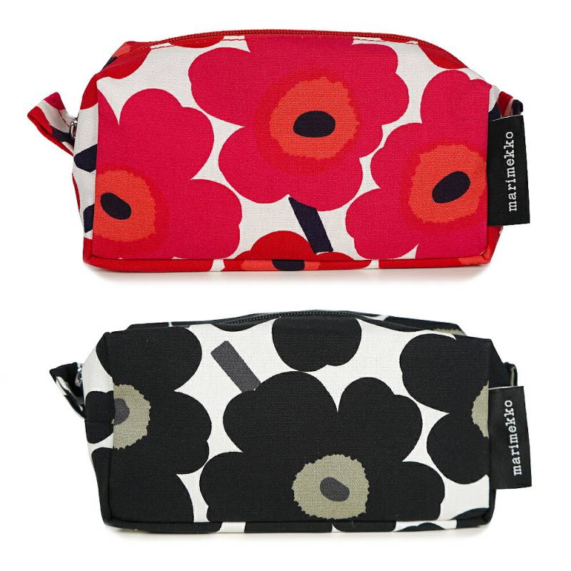 MARIMEKKO マリメッコ ウニッコ柄 コスメポーチ Mini Unikko Tiise (全2柄)【047196】ゆうパケットで送料無料!!