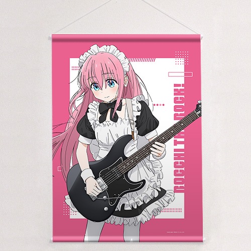 ぼっち・ざ・ろっく！]描き下ろしB2タペストリー（後藤ひとり／メイド服）