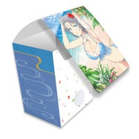 閃乱カグラ　鴇　カーテン魂　ラバーマット　PU製デッキケース　ワイドサイズ 閃乱カグラ 鴇 カーテン魂 ラバーマット PU製デッキケース