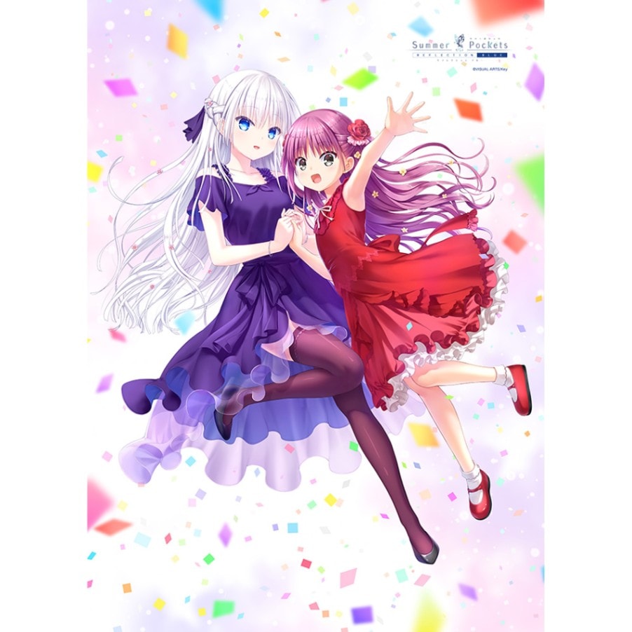 Summer Pockets RB B2タペストリー 鳴瀬しろは 加藤うみ Summer Pockets REFLECTION BLUE]B2タペストリー（鳴瀬しろは