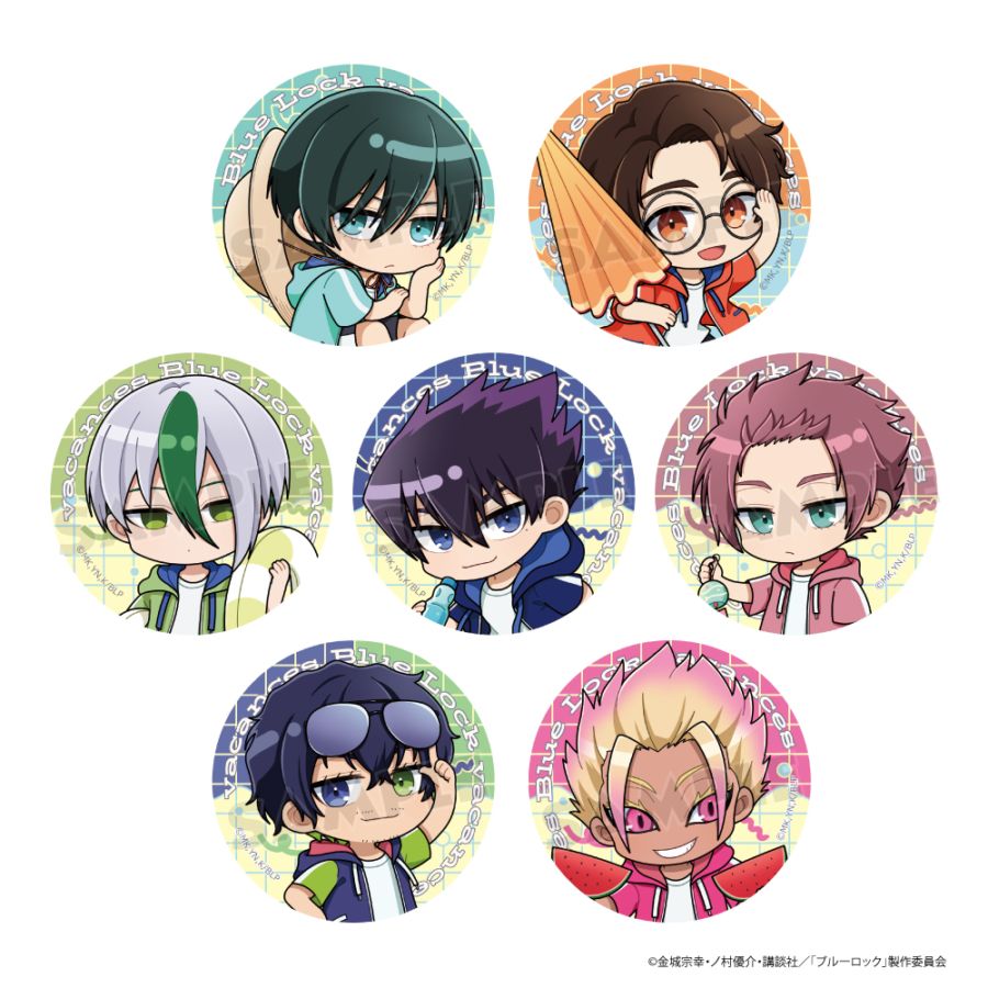 ブルーロック トレーディング缶バッジ vol.2 BOX 特典つき ブルー