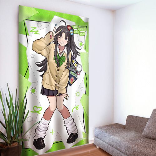 ガールズバンドクライ]描き下ろしカーテン（安和すばる／平成ギャル）