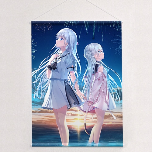 Summer Pockets REFLECTION BLUE＆anemoi]B2タペストリー（鳴瀬 しろは