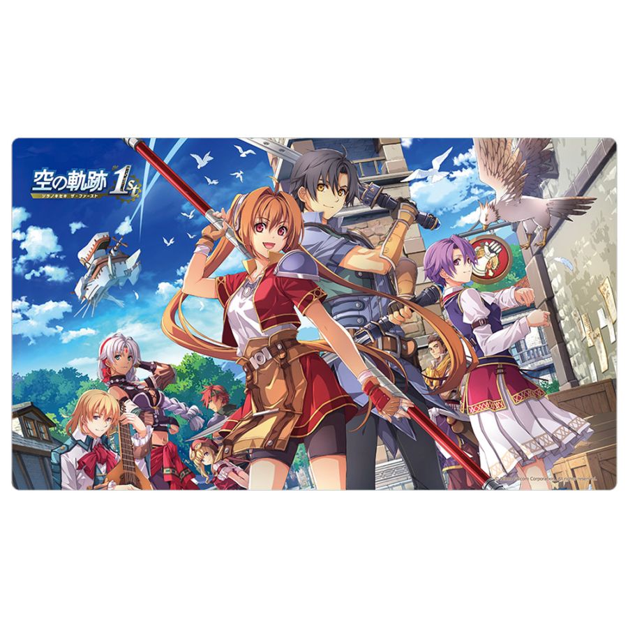 空の軌跡 1st　アニメイト　限定　特典　プレイマット　ラバーマット　英雄伝説 空の軌跡 the 1st]ラバーマット（始まりの街）