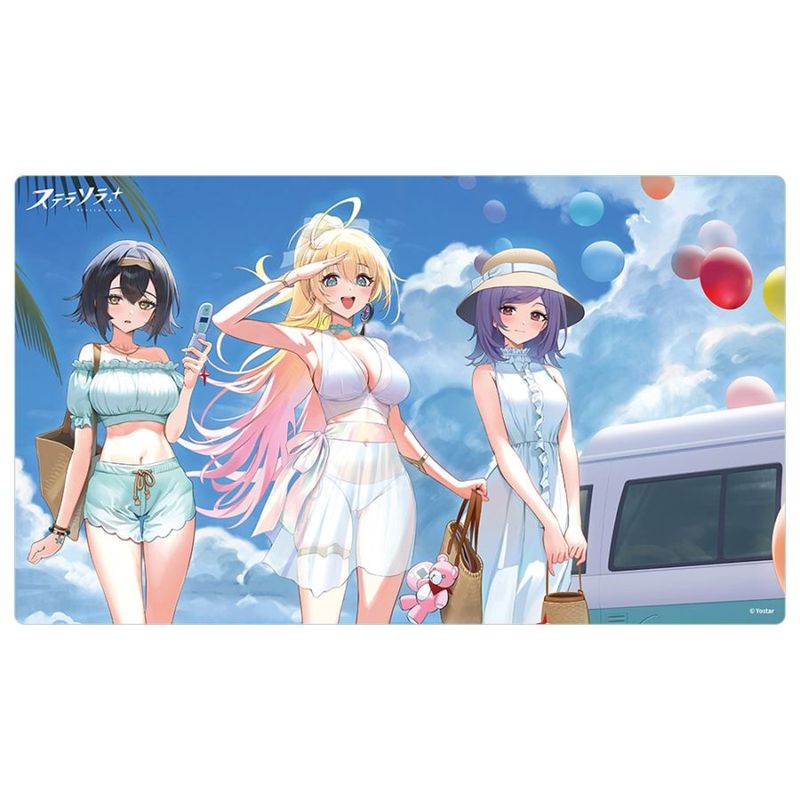 ステラソラ]描き下ろしラバーマット（夏服）