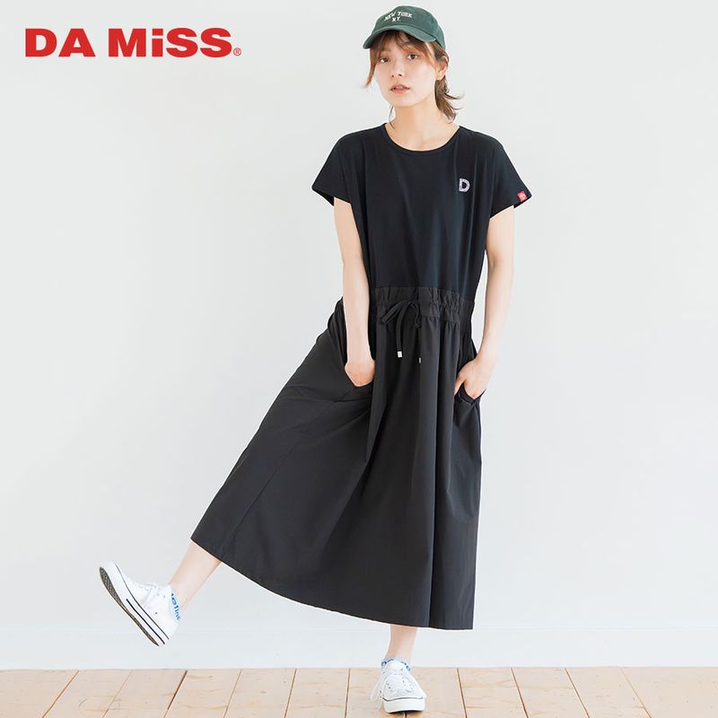 ソロナUvcoolワンピース ブラック 1528-1440