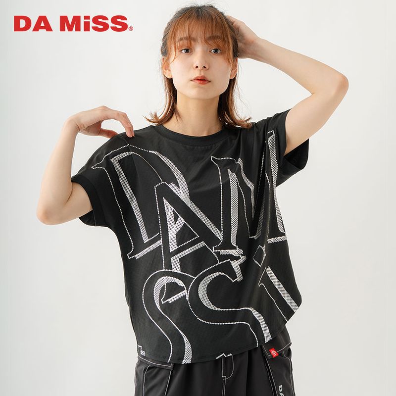 ボールドロゴTシャツ　ブラック　1534-1611