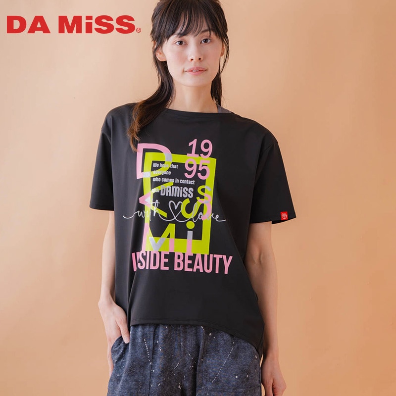 グラフィック Tシャツ　ブラック　1534-1618