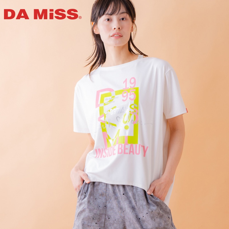 グラフィック Tシャツ　ホワイト　1534-1618
