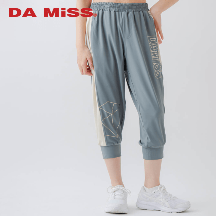 【先行割10％OFF】　ラインロゴカプリパンツ  ブルーグレー  1631-1471【3/13まで】