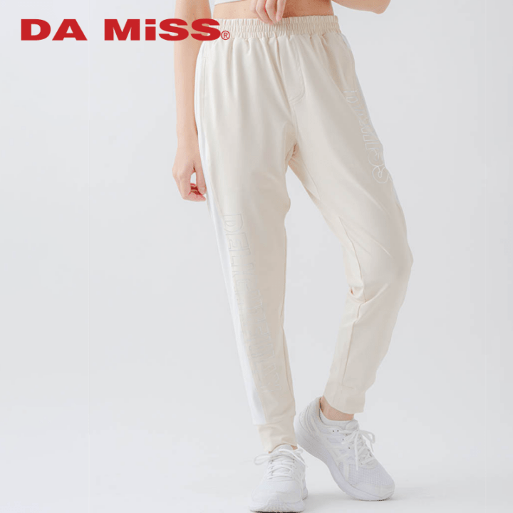 【先行割10％OFF】　ラインロゴジョガーパンツ  アイボリー  1632-1472【3/13まで】