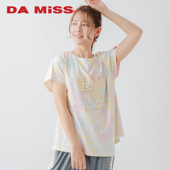 【先行割10％OFF】　ホログラムチュニックＴシャツ  イエロー  1634-1622【3/13まで】