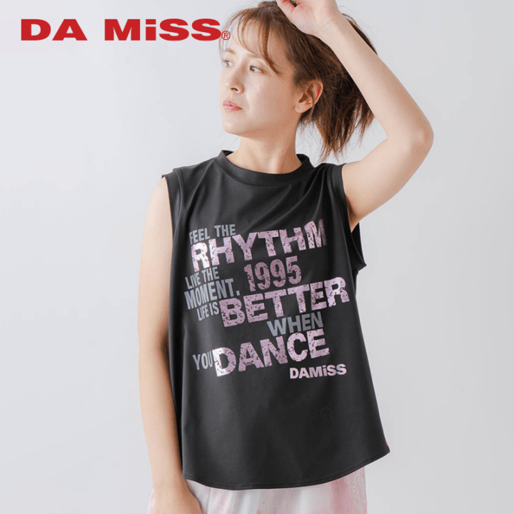 【先行割10％OFF】　グランジロゴタンク  ブラック  1633-1623【3/13まで】