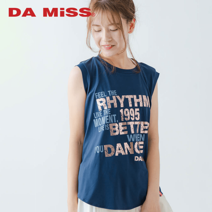 【先行割10％OFF】　グランジロゴタンク  ネイビー 1633-1623【3/13まで】