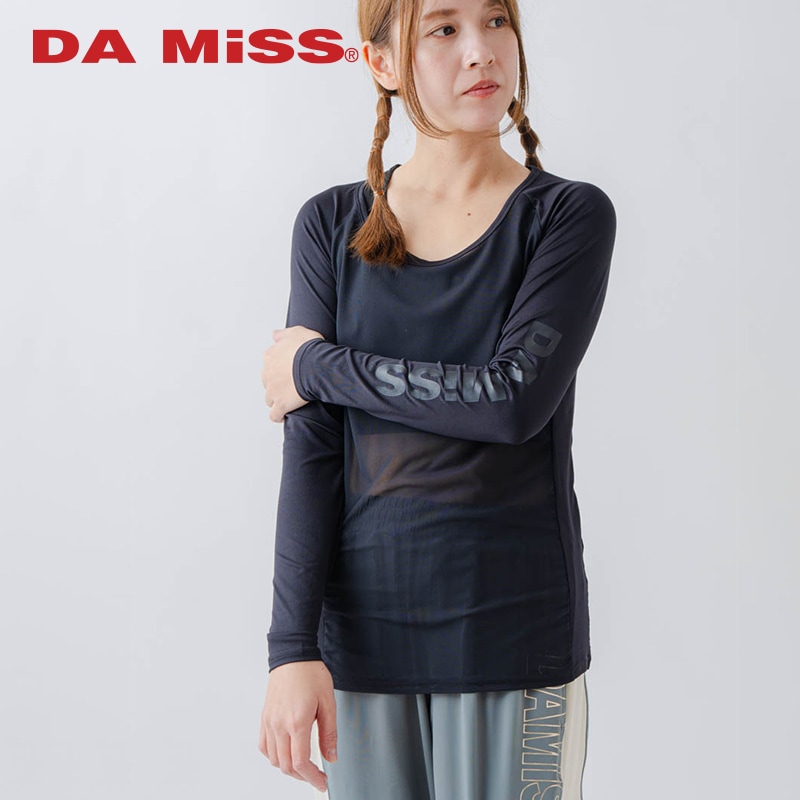 ※予約商品※【先行割10％OFF】　長袖メッシュインナー  ブラック  1635-1703【3/13まで】